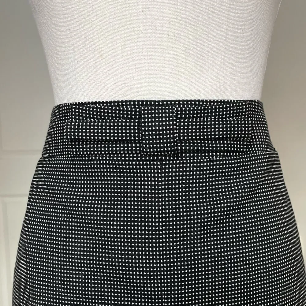 Banana Republic Micro-dot Bow Front Pencil Skirt - Picture 4 of 10